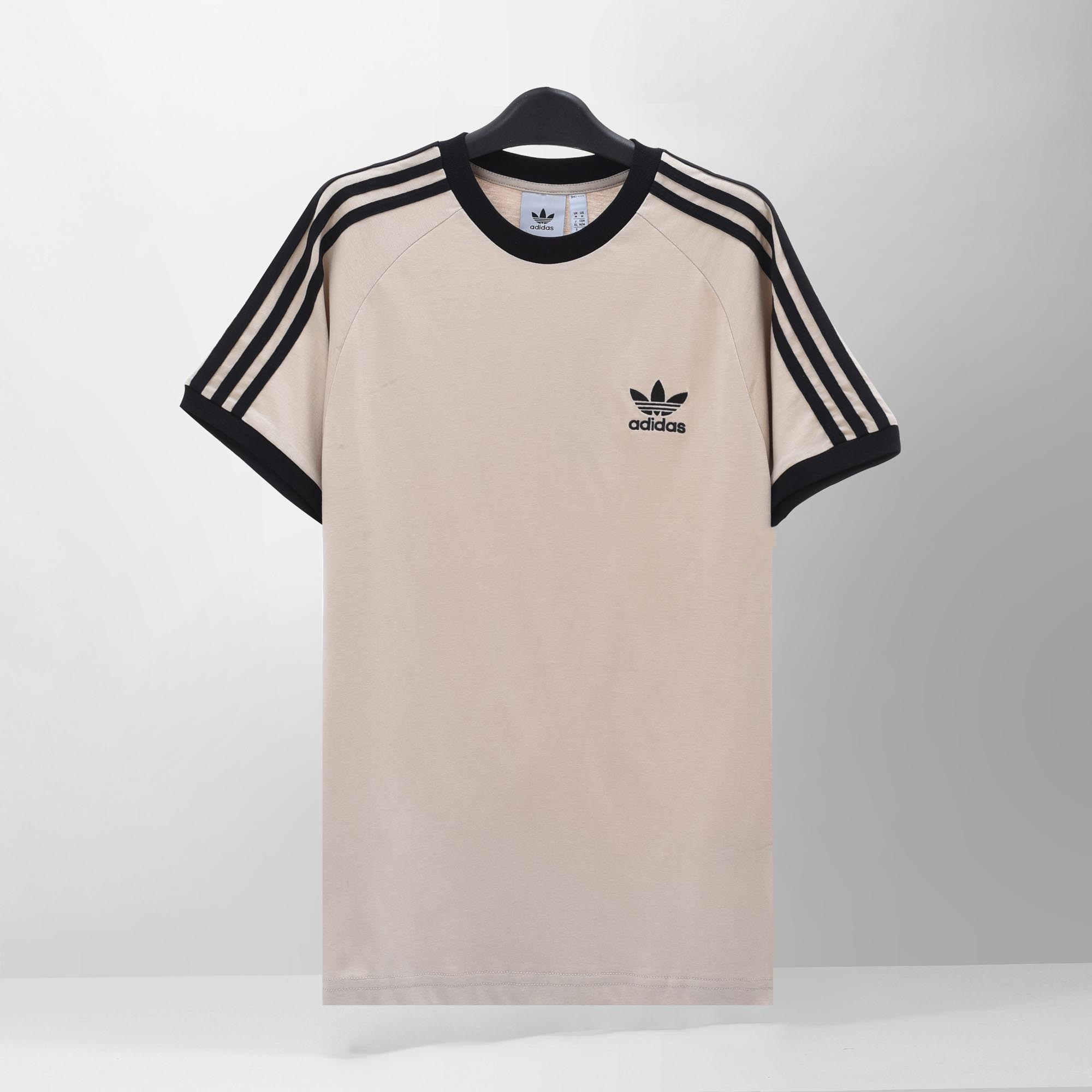 ADIDAS CLASSIC ADICOLOR 3 STRIPES T-SHIRT - SAND